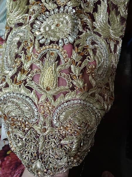 bridal beautiful lehnga/ wedding dress/ bridal outfit/ barat dress 6