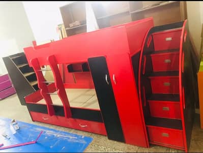 Bunk bed | Kid wooden bunker bed | Baby  | Double | Triple 03234921584