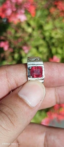 Rubylite tourmaline 3 carat plus 0