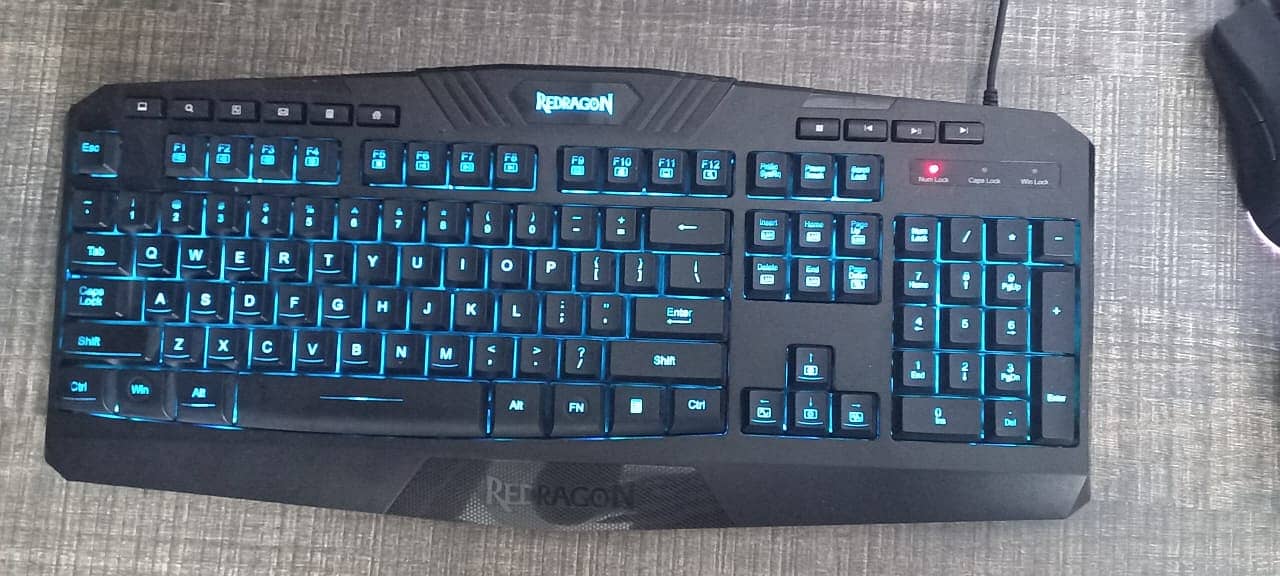 Redragon Keyboard, Headset, MousePad Combo (3 in 1) (Deliverable) 2