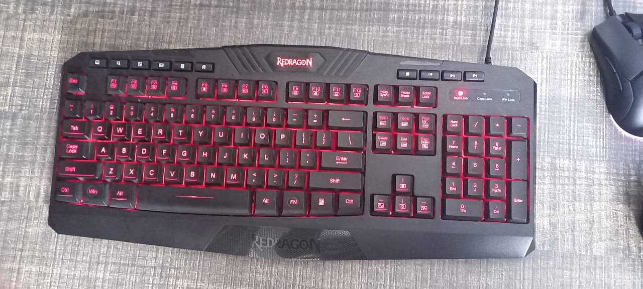 Redragon Keyboard, Headset, MousePad Combo (3 in 1) (Deliverable) 5