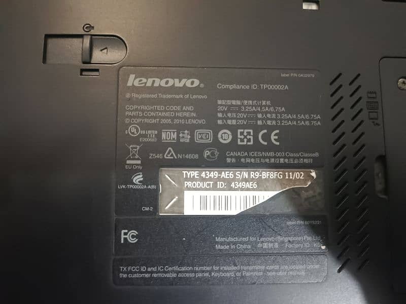 Lenevo Thinkpad T510i 6