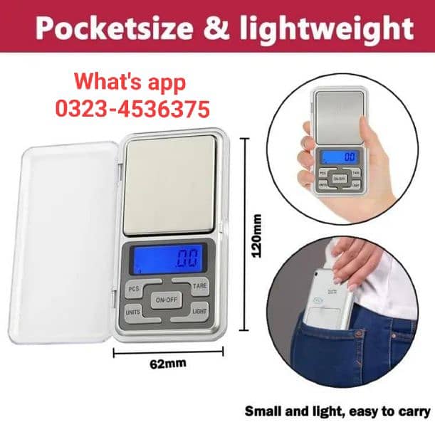 Weighing Scale l Precision in your Pocket l Free Delivery All Pakistan 0