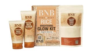 4 in 1 Organic kit |BNB | Brightening Rice Glow Kit