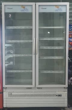 caravell double door fridge