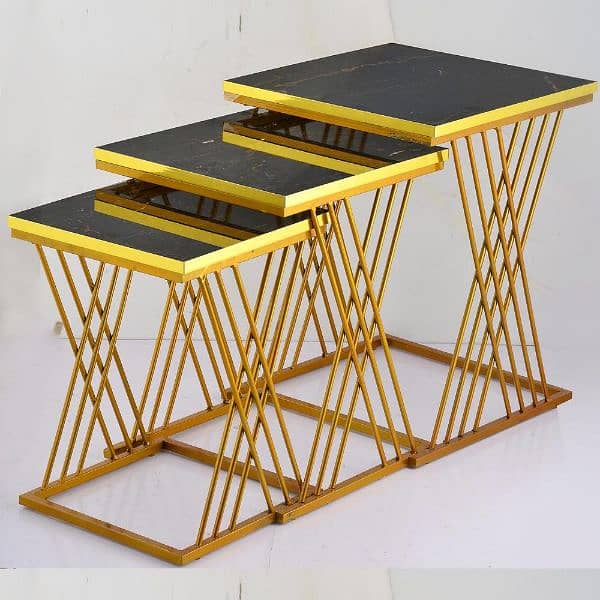 Nesting table 3 in 1 different design available 1