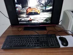 Dell keyboard with mouse