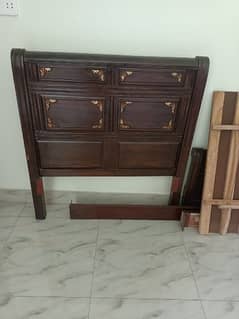 single bed for sale with side table 0