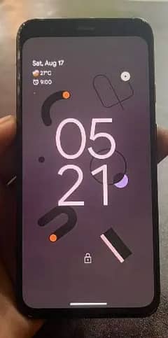 Google pixel 4( white colour)