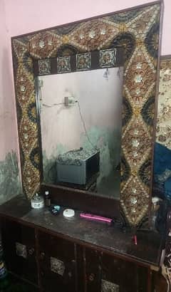 dressing table + show case for sale