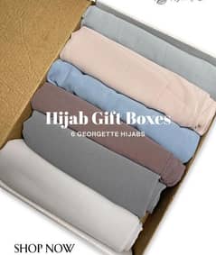 6 hijab in one box