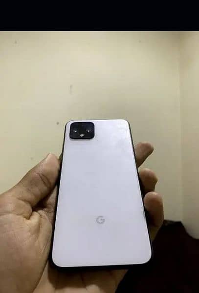 google pixel 4 white clor 6.64 all ok 0