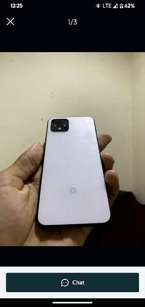 google pixel 4 white clor 6.64 all ok 2