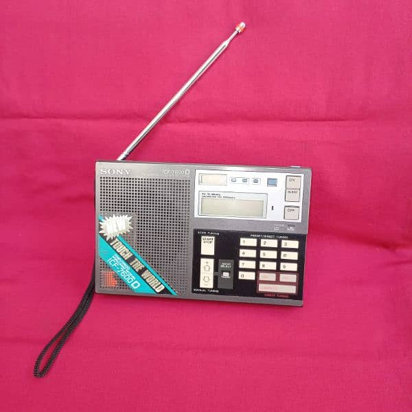 Sony ICF 7600D World Band Digital Radio - Radios - 1085338529 SONY