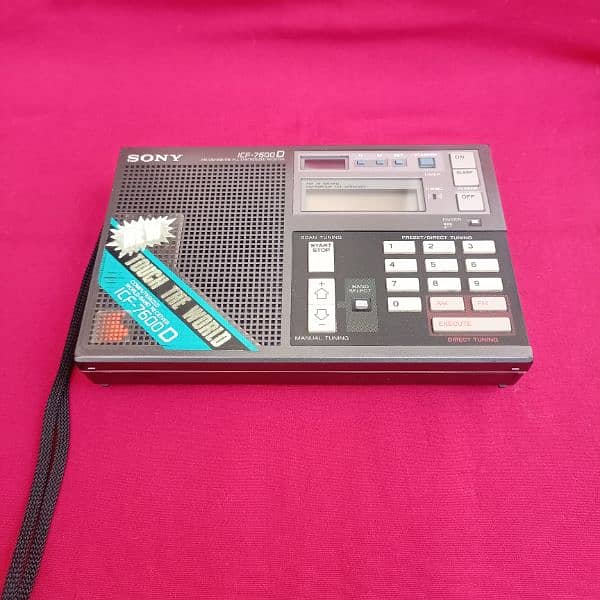 Sony ICF 7600D World Band Digital Radio 11