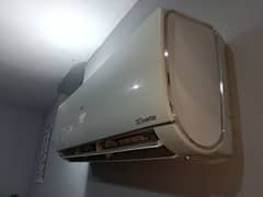 Haier DC Inverter. Heat and cool. in running position