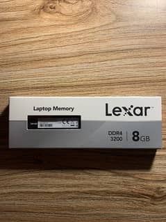 Lexar 8GB DDR4 3200 Laptop Memory (3 available, 1 costs 6000)