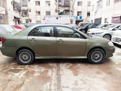 Toyota Corolla 2.0d saloon Chilled AC model 2002 Contact 03361284228