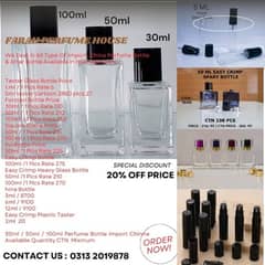 Fragrance Bottle / Perfume / Attar / Import China Bottle