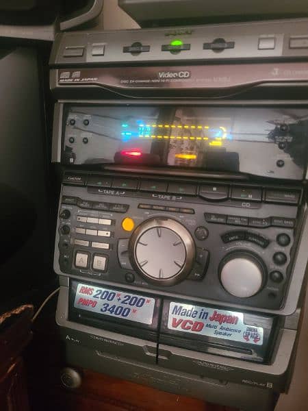 Sony cd Deck VX8j 3400W pmpo 1