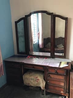 pure wooden dressing table