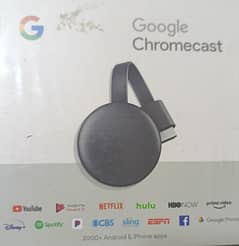 Google Chrome Cast