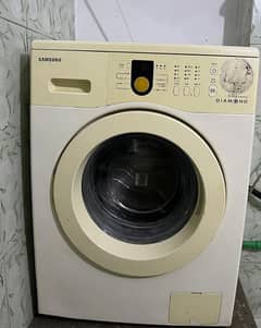 samsung front loading washing machine 6kgs