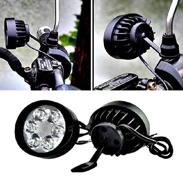 2 Pcs bike handle light 3