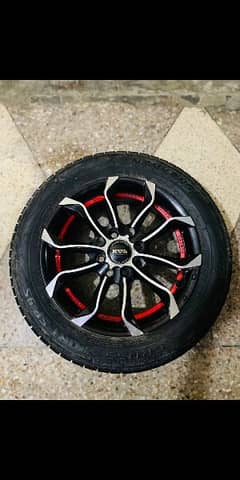 Tyres+rim for sale urgent sale