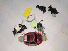 Spare parts of rc cars