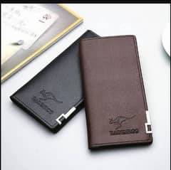 Men's Casual Fold leather Wallet 0