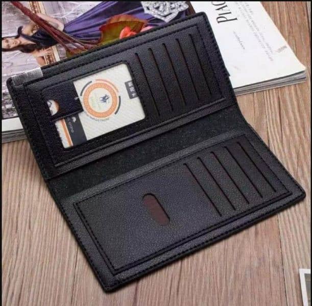 Men's Casual Fold leather Wallet 1