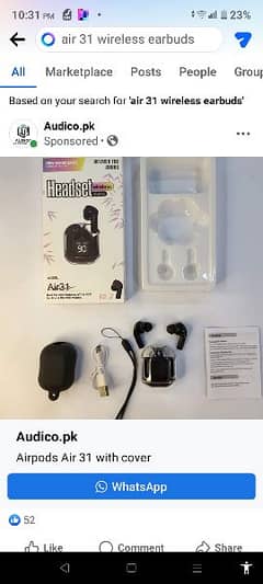 air 31 earbuds