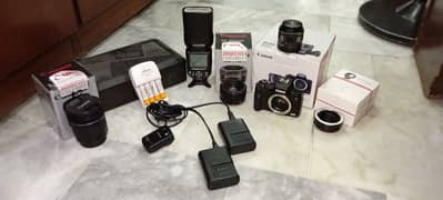 Canon M50 Mark ii with all accessories and other stuff