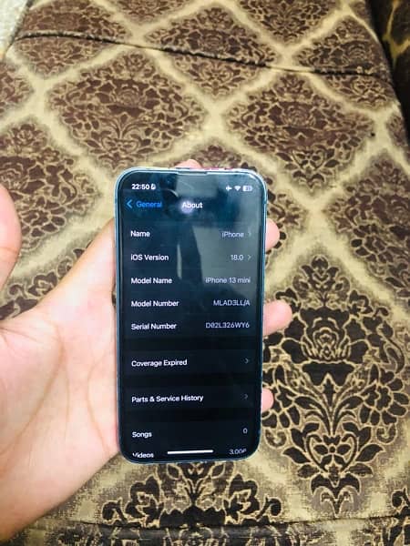 iphone 13 mini 128gb 10/10 face id off (0303-6464-302) 1