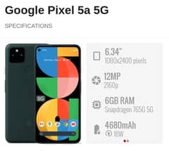 google pixel 5a 5g non pta just camera DSLR, Price 39999