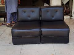 Pair of sofa seats