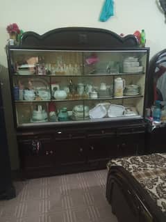 showcase and dressing table