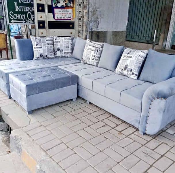 L Shape Corner Sofa Set / 5 Seater Sofa Set / 7 Seater Sofa Set 9