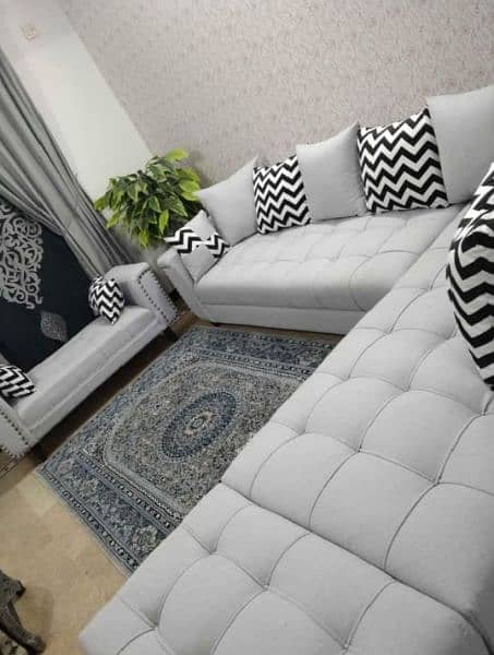 L Shape Corner Sofa Set / 5 Seater Sofa Set / 7 Seater Sofa Set 12