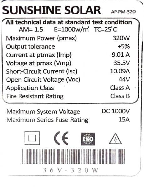 A+ solar panel 1