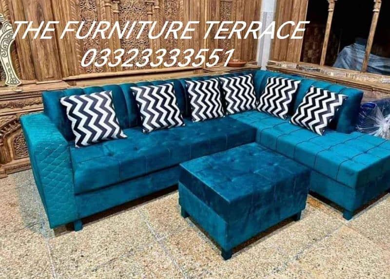 L shape sofa set / 5 Seater Sofa set / 7 Seater Sofa Set at SALE PRICE 8