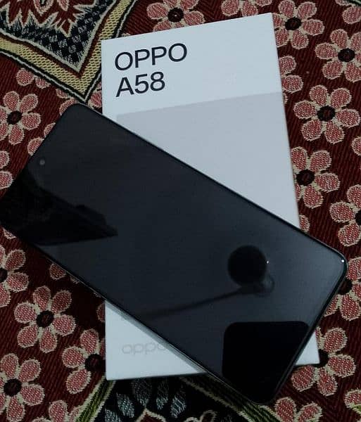 oppo A58 mobile for sal 2