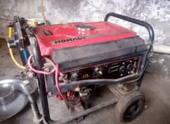 Generator HOMAGE ki company ka h No engine repair condition Sahi h