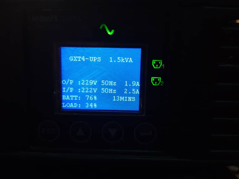 UPS (EMERSON) Online double conversion sinewave 1KVA 1.5KVA 3KVA 9