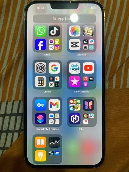 iPhone 13 promax 85 health 128gb 10/10 Condition 3