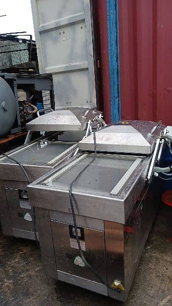 Vacuum packing machine imported double chamber stainless steel body 6