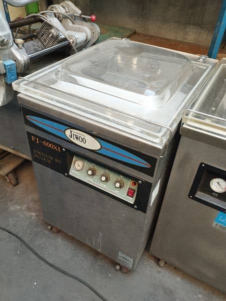 Vacuum packing machine imported double chamber stainless steel body 7