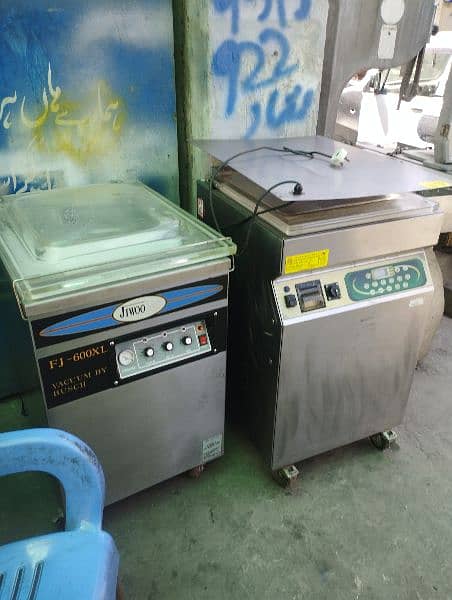 Vacuum packing machine imported double chamber stainless steel body 12