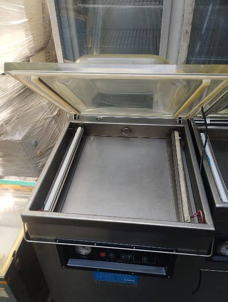 Vacuum packing machine imported double chamber stainless steel body 13